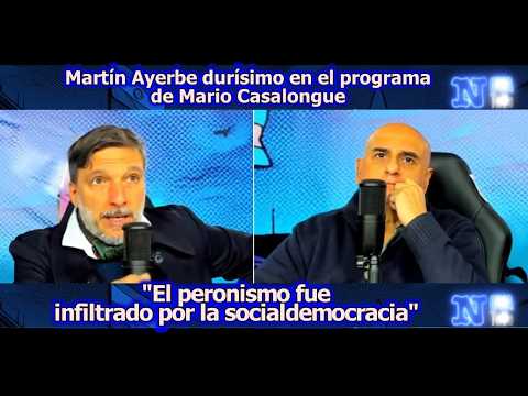 Martín Ayerbe durísimo en el programa de Mario Casalongue