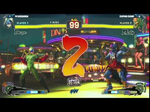 USF4: pH Hoodaman vs Filipino Champ - PH Fight Club League - Round 1