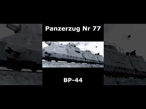 PANZERZUG NR 77 Armored Train destruction simulation Pociąg Pancerny BP-44 Sonnenwende #shorts HD