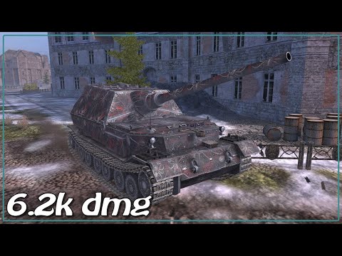 Ferdinand • 5 frags • 6.2k dmg • WoT Blitz