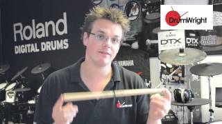 Video thumbnail for DrumWright Quick Guide to ProMark Benny Greb Signature Sticks by Drum Wright