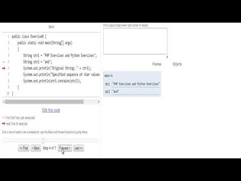 W3resource Com Java String Exercise 8