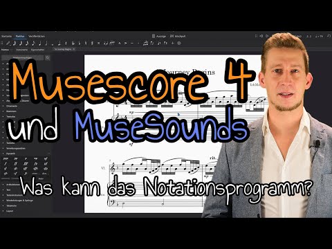 Musescore 4 & MuseSounds: What's new and what can the notation program do? - Musescore 4 German