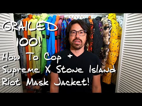 The Grailed 100! How To Cop + Supreme x Stone Island Riot Mask Camo Jacket!
