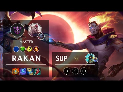 Rakan Support vs Nami - EUW Master Patch 11.16