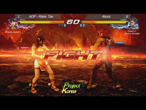 Project Korea Tekken 7 - 02/11/2018 Winners Round 3 - AOP Poker Tae vs Alexis