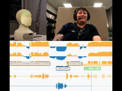 Turn-taking model in human-robot interaction demo