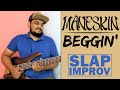 Beggin' | Måneskin | Slap Bass Improvisation (4K)