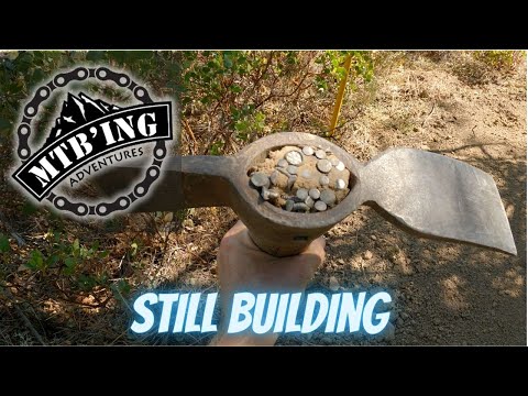 Second Downhill Has Begun (Mountain Bike Trail Building)