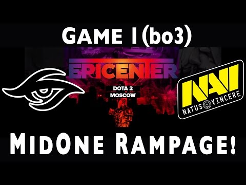 Dota 2 | Team Secret vs NaVi (FINALS, GAME 1) | Epicenter EU/CIS Qualifiers