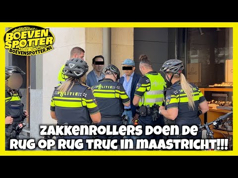 PICKPOCKETS DO THE BACK-TO-BACK TRICK IN MAASTRICHT #164