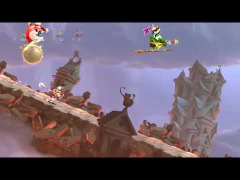 Rayman Legends (4 Players) #54 Living Death Party: Grannies World Tour