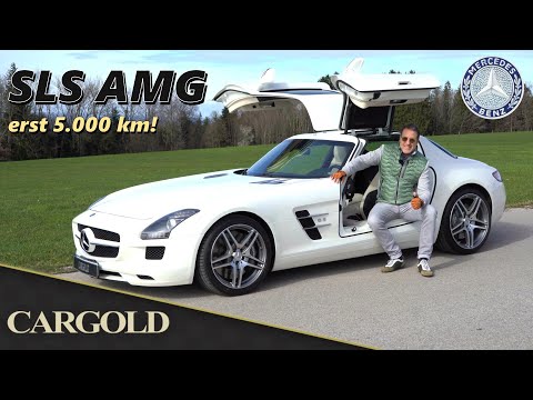 Mercedes SLS AMG Coupé, 2010, Sammlerstück mit erst 5.177 km! Designo Lack und Interior! 6.3 V8