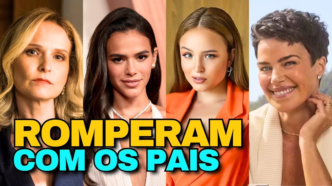 VEJA QUEM SÃO OS FAMOSOS QUE NÃO FALAM MAIS COM OS PAIS! Brigas de famosos
