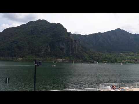 Uitzicht vakantiehuisje Tre capitelli Idromeer (Italië)