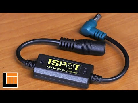 Truetone 1 Spot V189 18V to 9V Converter Cable [Product Overview]