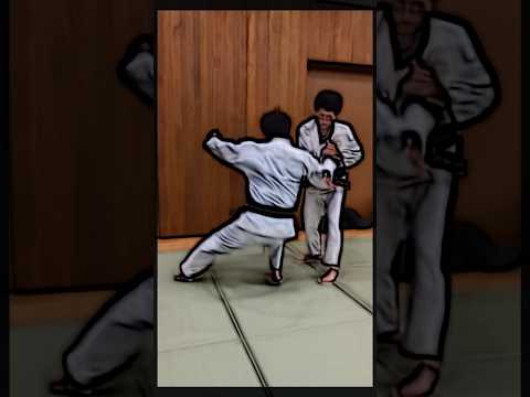 胸持ち三ヶ条手刀崩し　肥田式強健術・正中心練磨