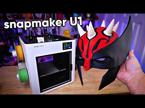 The New King of Multi Color 3D Printing - Snapmaker U1