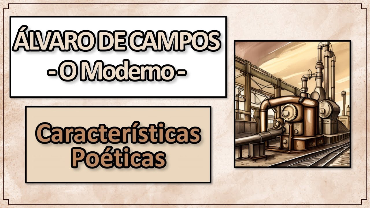 4-FERNANDO PESSOA | HETERÓNIMOS | ÁLVARO DE CAMPOS - Características Poéticas