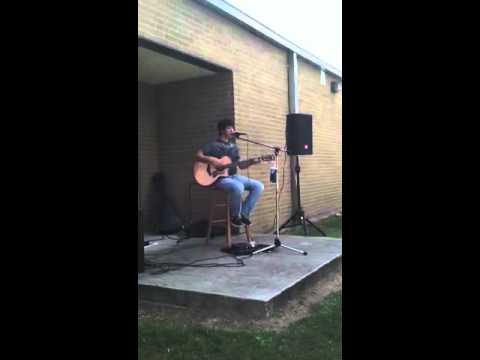 Bryce shaver singing why by Jason aldean