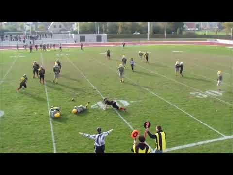 U19 2018 11 04 Andenne Bears vs Limburg Shotguns