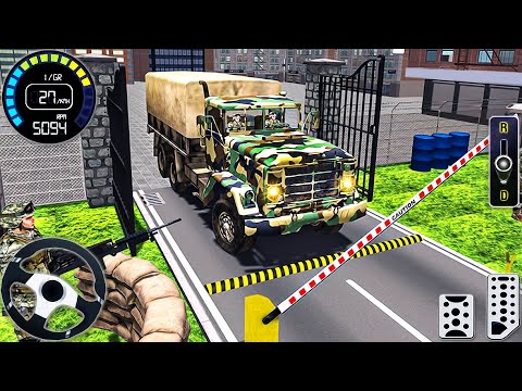 US Army Cargo Truck Simulator 3D - Vehicle Driving Mountain 3D - Android GamePlay #2