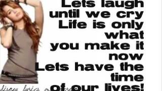 Miley Cyrus - Time Of Our Lives (Lyrics On Screen)