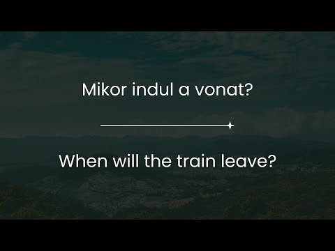 #8 Learn Hungarian While You Sleep | Most Important Hungarian Phrases and Words | English/Hungarian