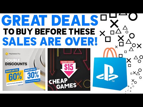 10 GREAT PSN Deals to Buy Now! PSN UNDER $15 + PS+ DOUBLE DISCOUNTS Sales ENDING VERY SOON!