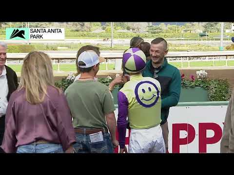 Prince Abama (IRE) wins the San Marcos Stakes on Sunday, February 5 at Santa Anita Park
