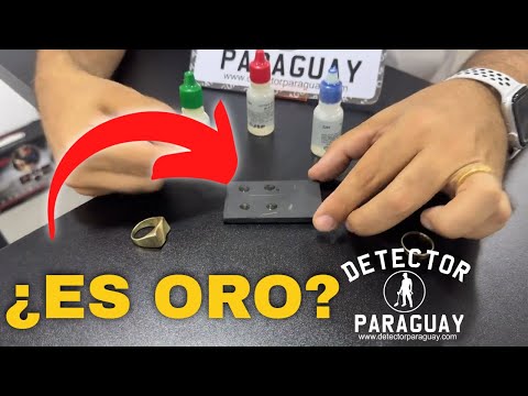 Kit Prueba de Oro Ácido de Test 24k 22k 18k 14k Kilates Nítrico cono Joyas Saber Si es Oro