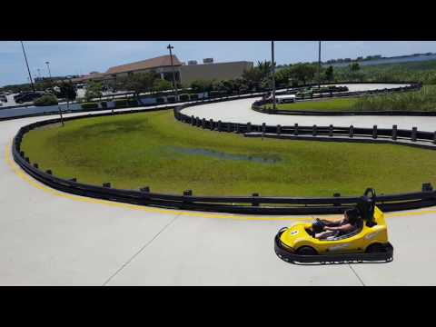 Go-karting in Avon, NC.