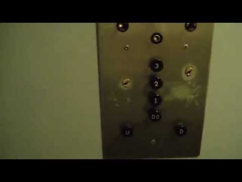 antique otis traction elevator @ Masonic Temple Sturgis MI
