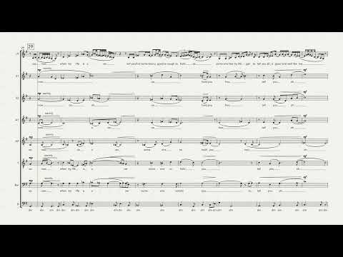 "Paranoia Purple" for SSAATBB - arranged by Katherine Bodor (OPB Yebba, Lizzie McAlpine cover)