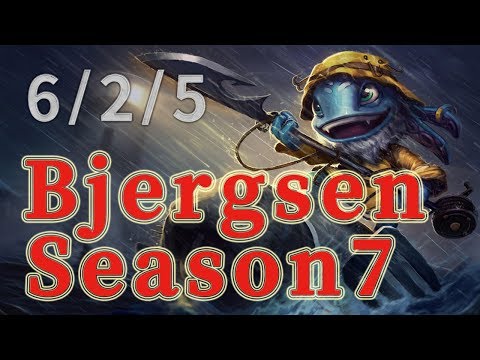 TSM Bjergsen Fizz MID vs Syndra Patch 7.10