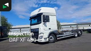 DAF XF 480 6X2 Full Air Automatic Euro 6 kont&eacute;ner teheraut&oacute; | K&eacute;p 4 - Autoline