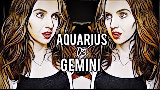 AQUARIUS VS GEMINI | Love &amp; Anger Compatibility | Hannah’s Elsewhere