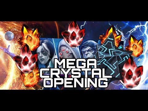 MEGA CRYSTAL OPENING! Lots of shards, 5 stars and 6 Star | Marvel Contest of Champions