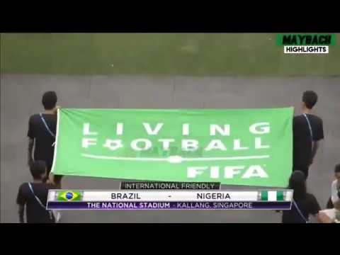 Brazil vs Nigeria 1-1 | International Friendly