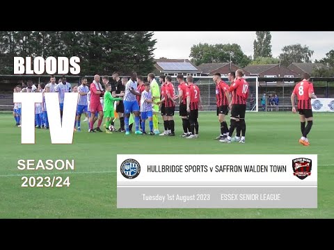 Hullbridge Sports v Saffron Walden Town. Season 2023/24