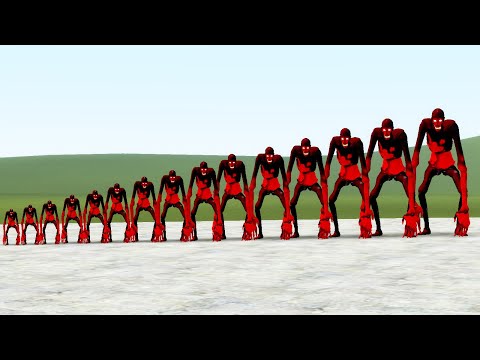 💜🔥LITTLE-BIG SCP-096-B GMOD GAMEPLAY/ gmod ragdoll fight/ fnaf security breach/ MUFIK