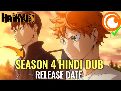 Haikyu Season 4 Hindi Dubbed Release Date Confirmed | Crunchyroll