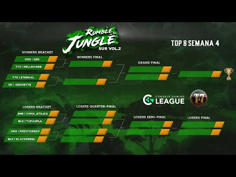 🏆TOP 8 MK11: Rumble In The Jungle Sur V.2 - S #4  FT. Eternal, BlackRebel, Hellraiser, Genobyte