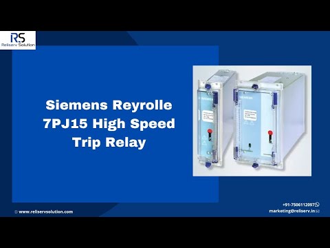 Siemens Reyrolle 7pj15 High Speed Trip Relay
