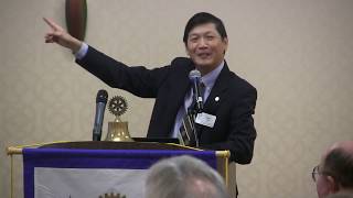 Bedford Rotary Club Meeting - Victor Tom &amp; Major League Baseball - 1/16/2018