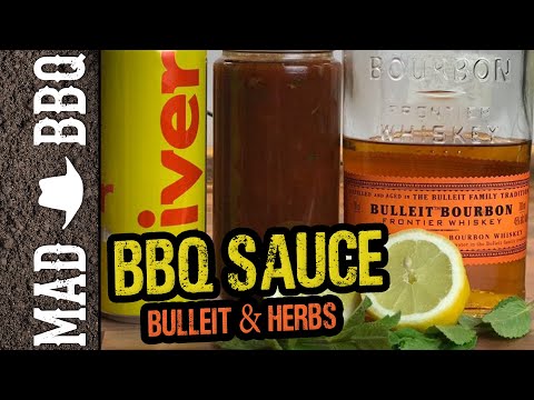 Bulleit & Herbs BBQ sauce | Bulleit & Herbs BBQ omáčka |  EN/CZ |  Domácí BBQ omáčka | MAD BBQ