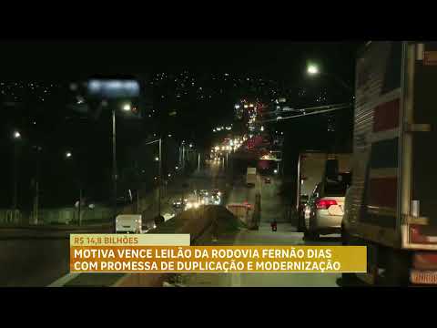 Motiva vence leilão da rodovia Fernão Dias com promessa de duplicação e modernização em MG