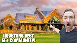 Houston Texas Has the Most Amazing 55+ Community with Golf and Marina! [Chambers Creek, Willis Tx]