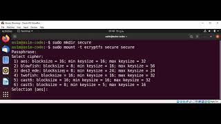 Encrypting directories with eCryptfs on Ubuntu Linux