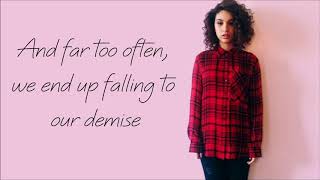 Alessia Cara - &#39;River Of Tears&#39; Lyrics